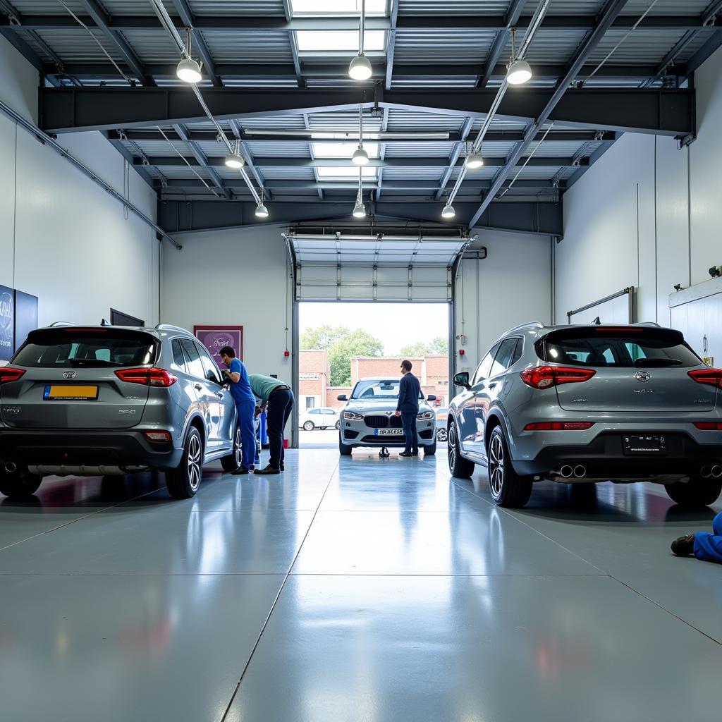 Car Body Repair Shop in Rugby