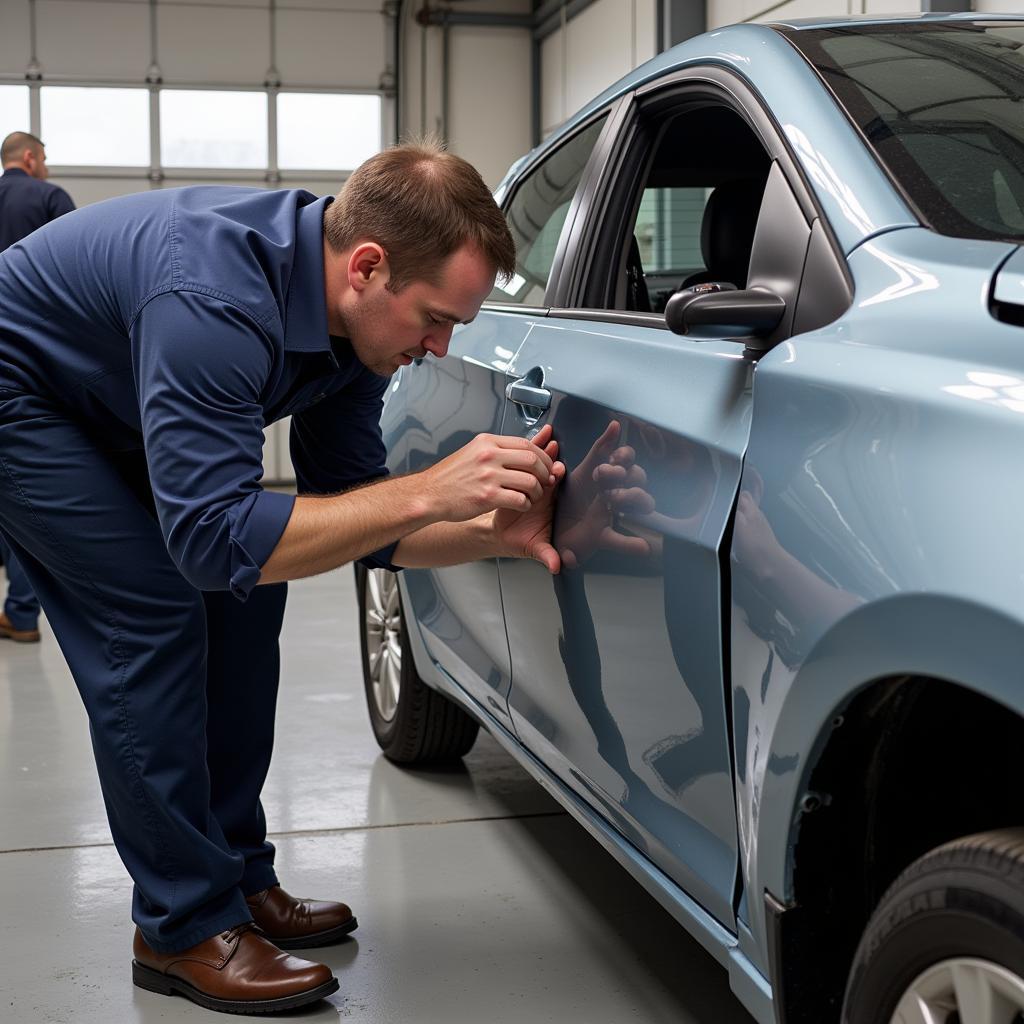 Final Inspection after Car Body Repair in Shirley