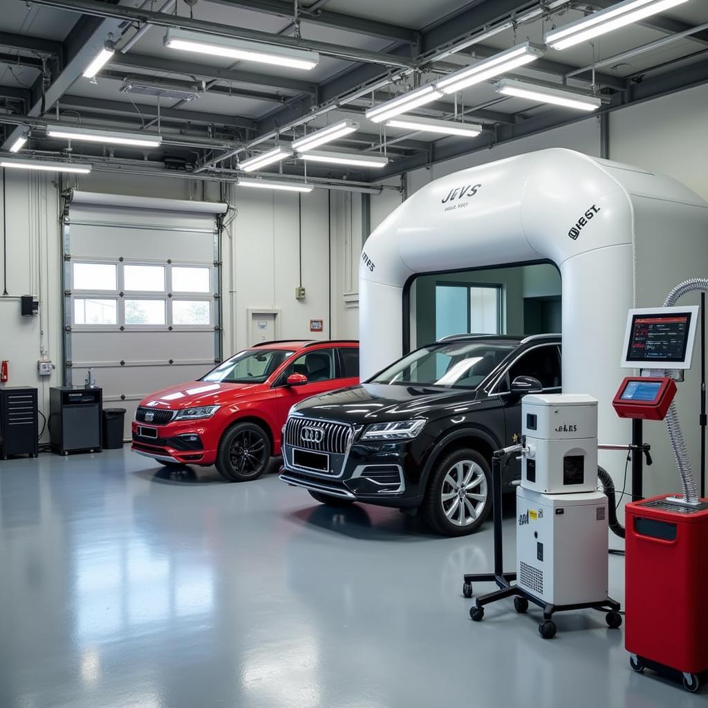 Modern Car Body Repair Shop in Alnwick with Advanced Equipment