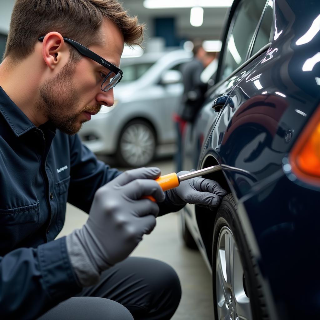 Car Body Repair Shop in Armagh Inspection