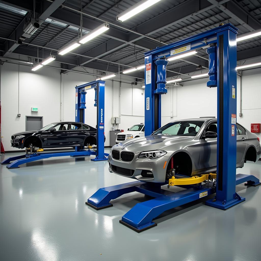 Modern Car Body Repair Shop in Birmingham