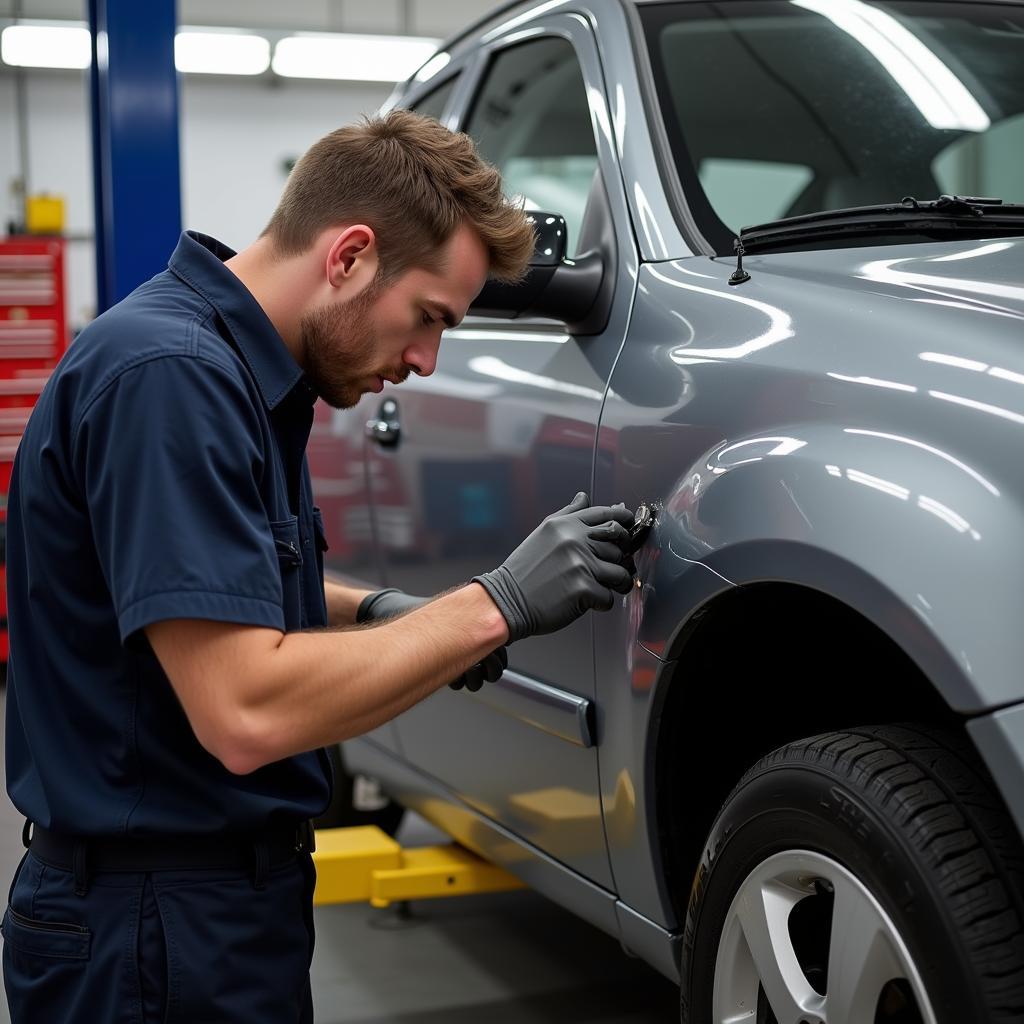 Car Body Repair Shop in Birmingham - Inspection Process