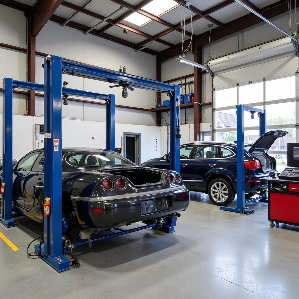 Car Body Repair Shop in Blackburn - Utilizing Modern Equipment