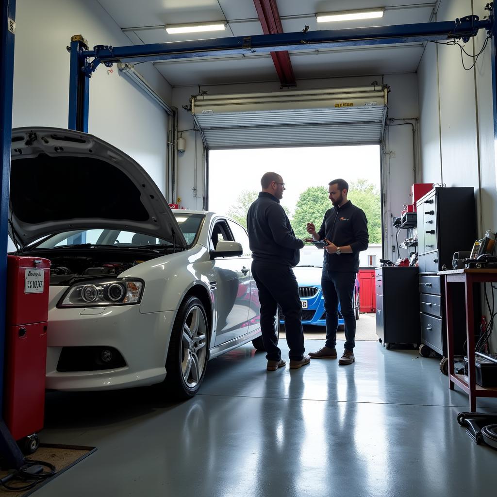 Car Body Repair Shop in Broadhembury, Devon