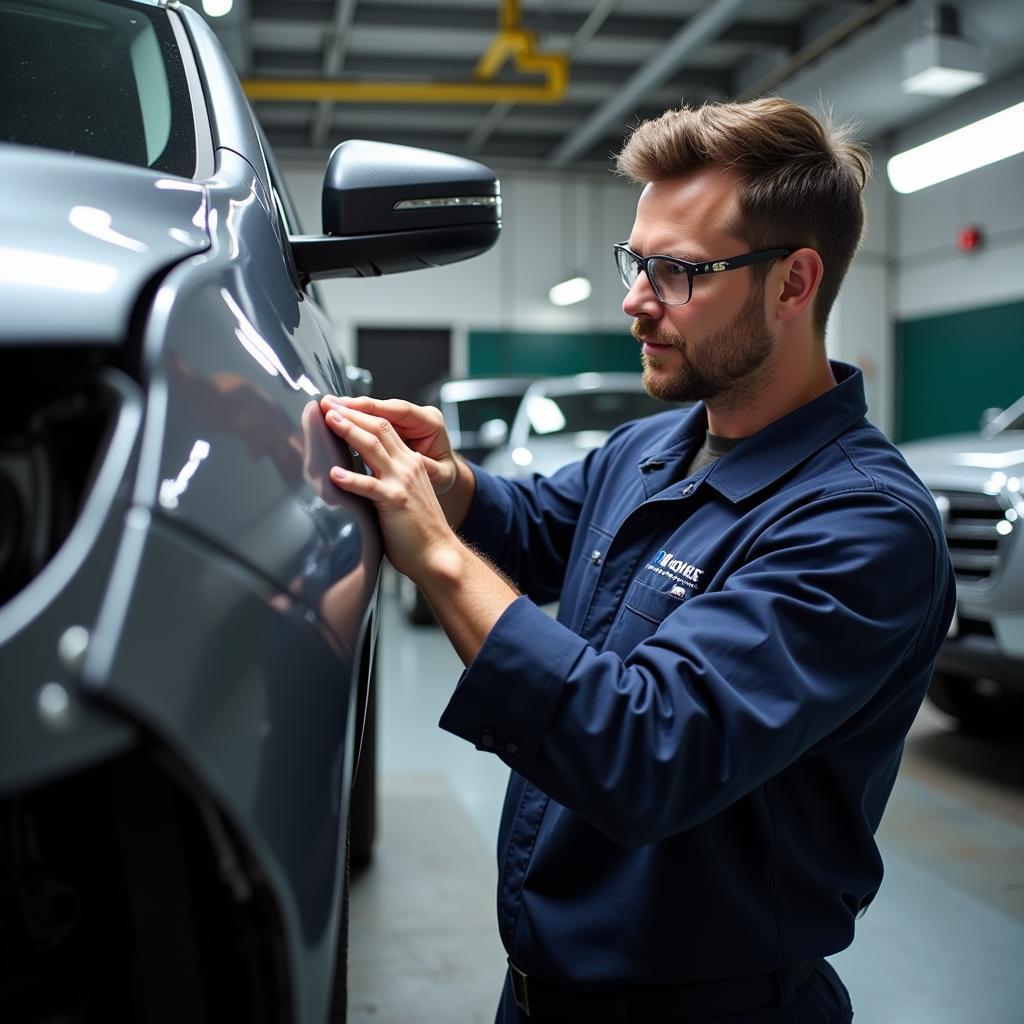 Car Body Repair Shop Croydon Inspection