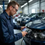 Car Body Repair Shop Inspection in Cwmavon