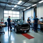 Modern Car Body Repair Shop in Darley Dale