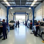 Modern Car Body Repair Shop in Farnham, Surrey