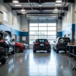 Modern Car Body Repair Shop on Frederick Street Meadowfield