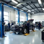 Modern Car Body Repair Shop in Glasgow North