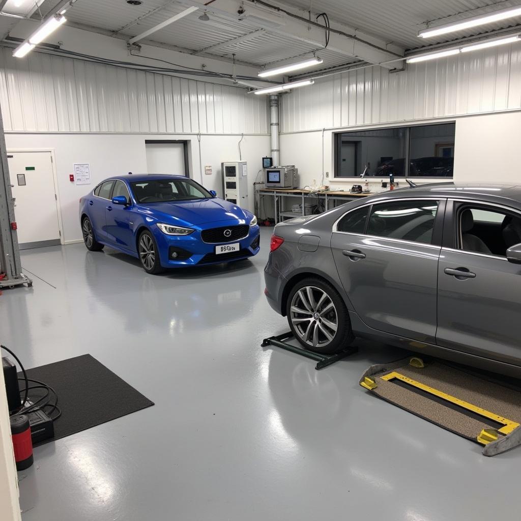 Modern Car Body Repair Shop in Harpenden with Advanced Equipment