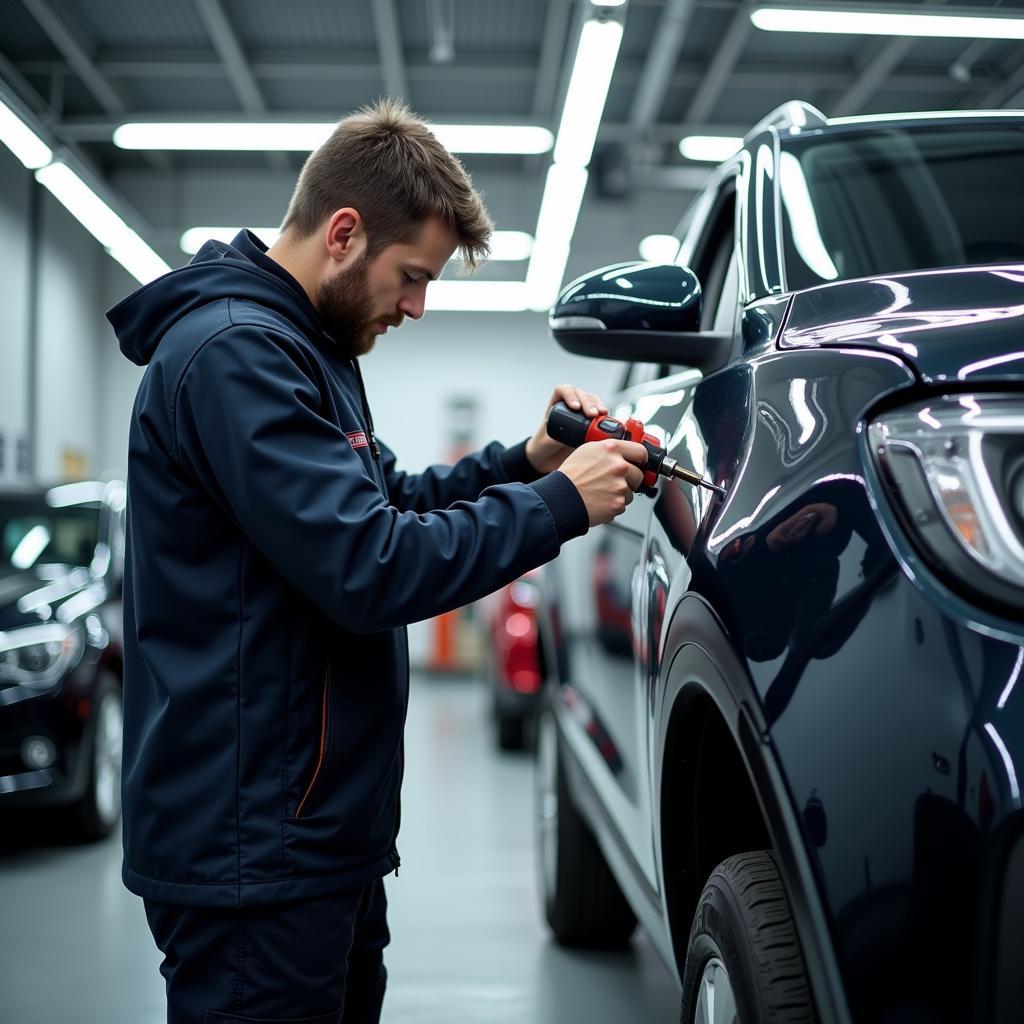 Car Body Repair Shop in Havant - Inspection Process