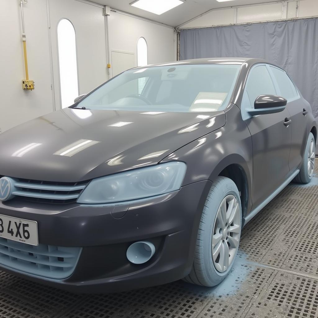 Car Body Repair Shop in Havant - Painting Process