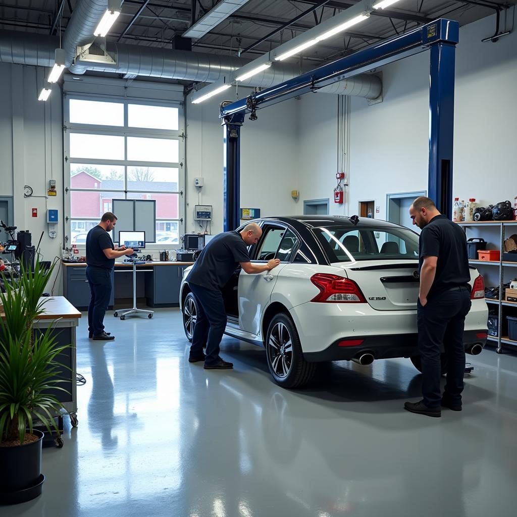 Modern Car Body Repair Shop in Hayes