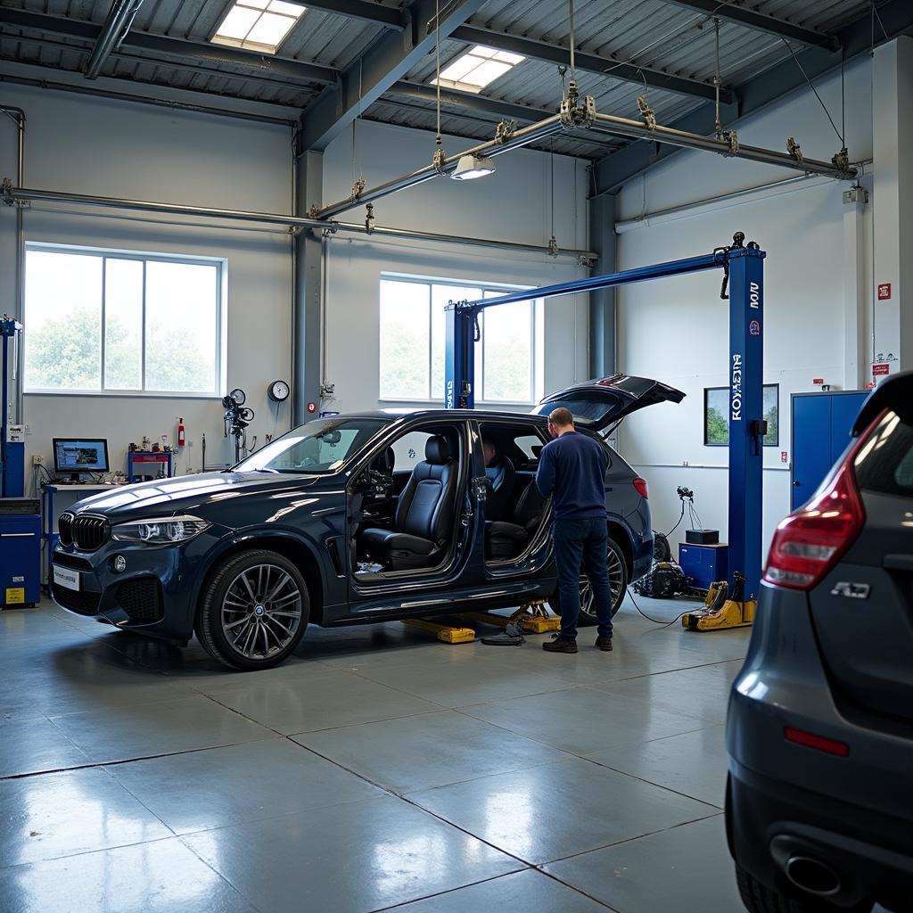 Modern Car Body Repair Shop in Hitchin