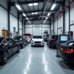 Modern Car Body Repair Shop in Huddersfield