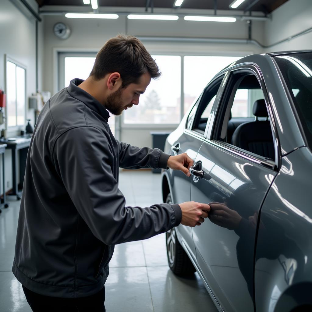 Car Body Repair Shop Inspection