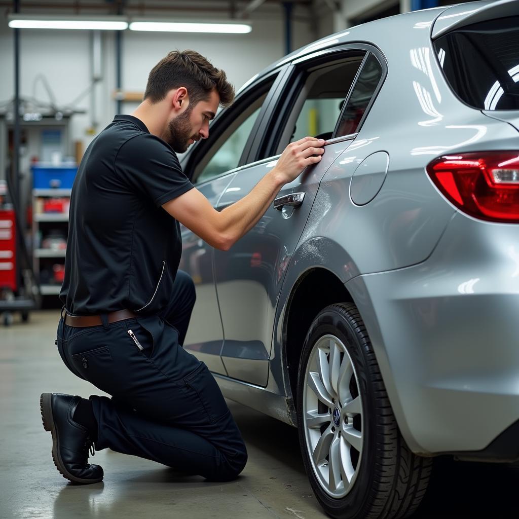 Car Body Repair Shop Inspection