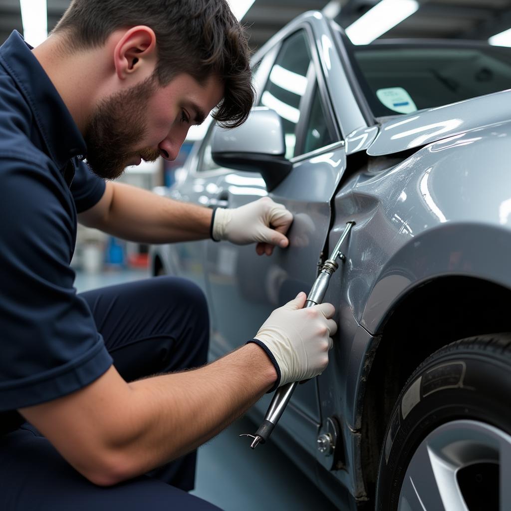 Car Body Repair Shop Inspection in B61 0bx