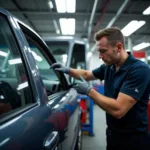 Car Body Repair Shop Inspection in Cramlington