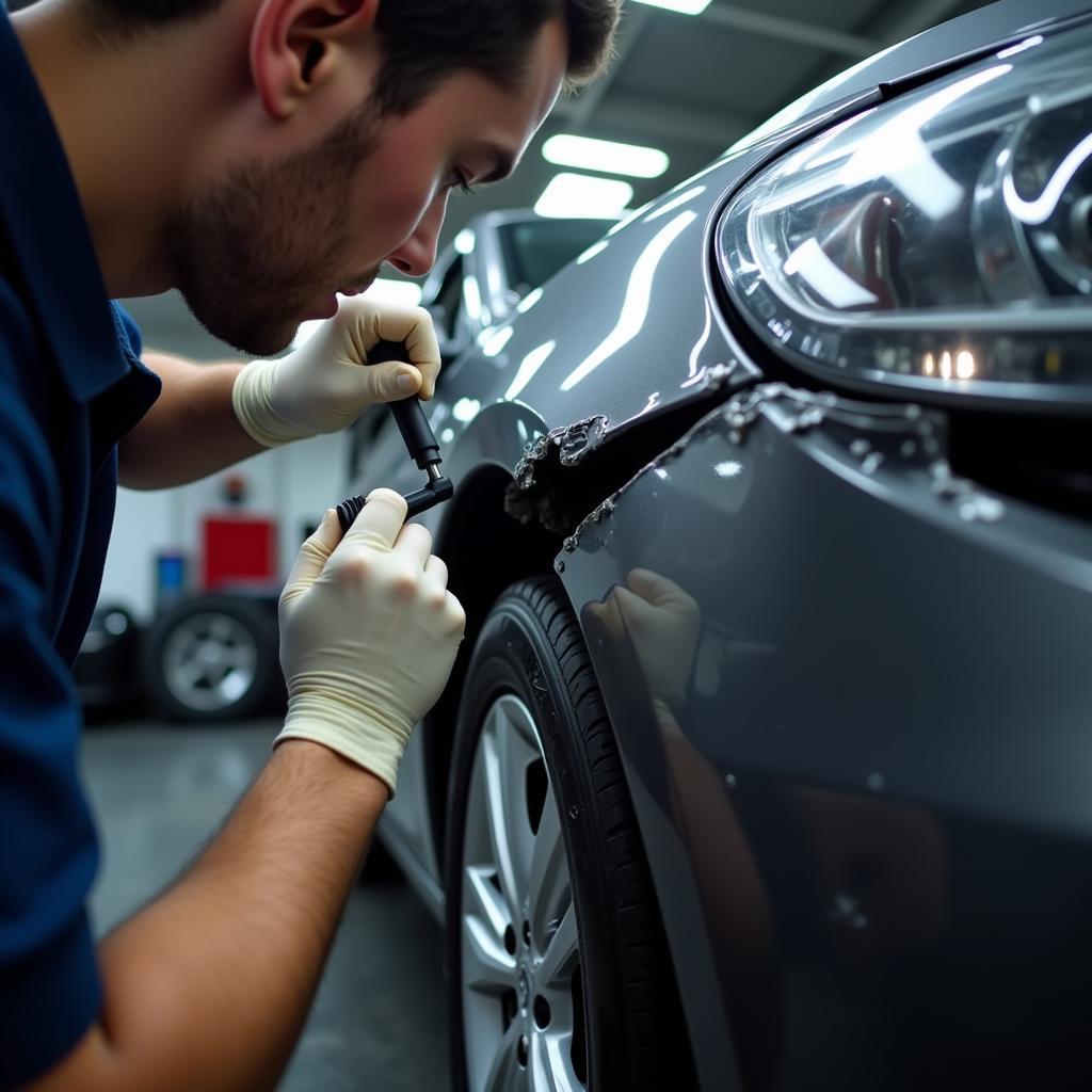 Car Body Repair Shop Inspection in Sudbury