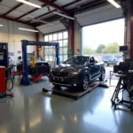 Modern Car Body Repair Equipment in Llansamlet