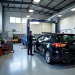 Modern Car Body Repair Shop in Long Marston