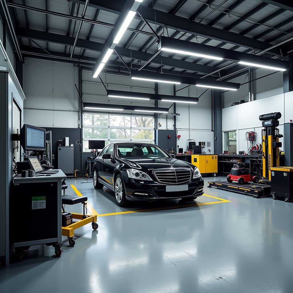 Modern Car Body Repair Equipment in M20 4TL