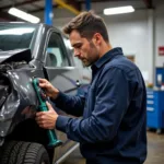 Car Body Repair Shop Inspection in Mansfield