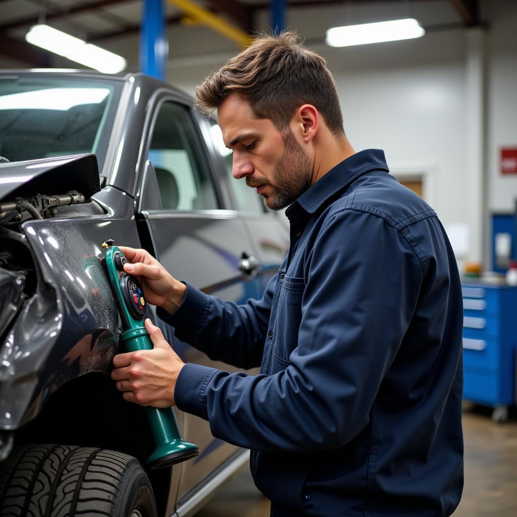 Car Body Repair Shop Inspection in Mansfield