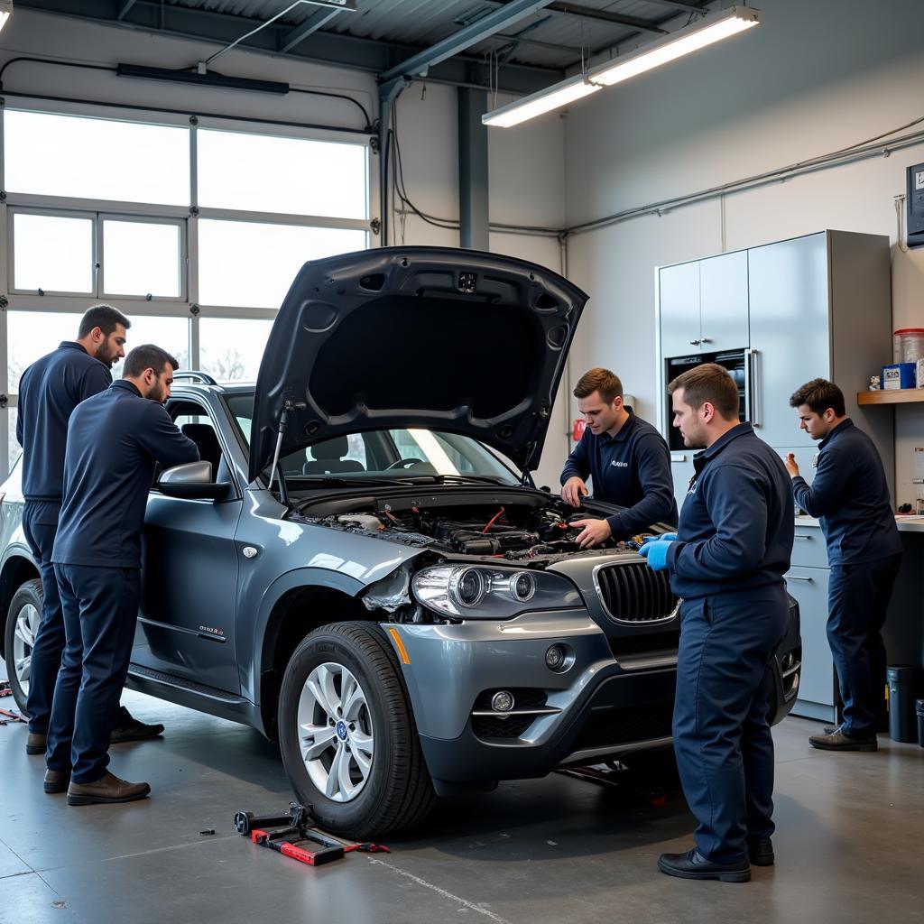 Car Body Repair Shop in Northampton