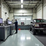 Modern Car Body Repair Shop in Old Colwyn North Wales