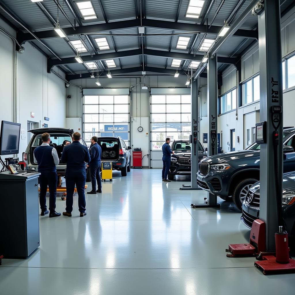 Modern Car Body Repair Shop in Oranmore with Advanced Equipment