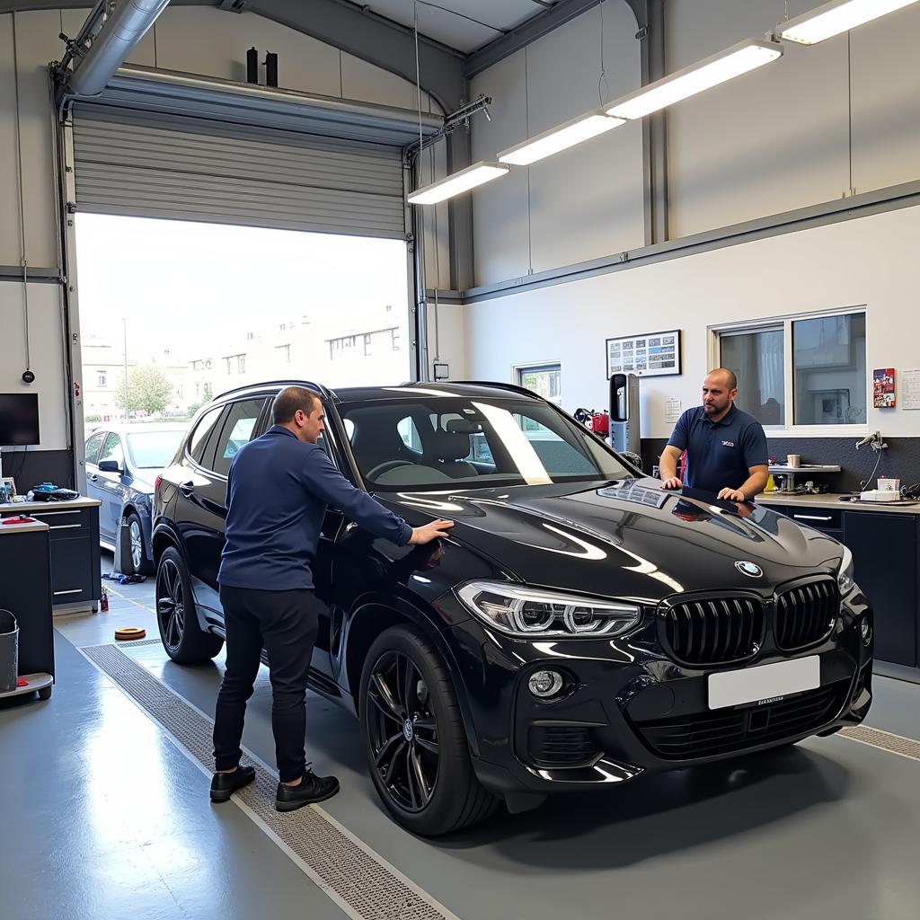 Car Body Repair Shop in Poole Dorset