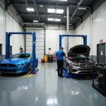 Modern Car Body Repair Shop in Salisbury