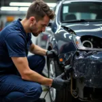 Car body repair shop Shrewsbury inspection process