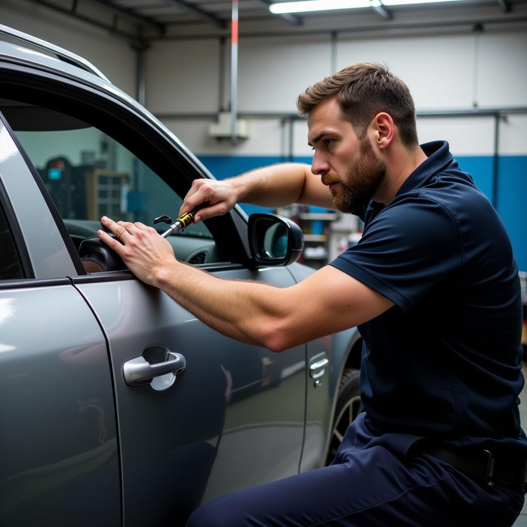 Car Body Repair Shop Solihull Inspection