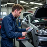 Modern Car Body Repair Equipment in St Helens