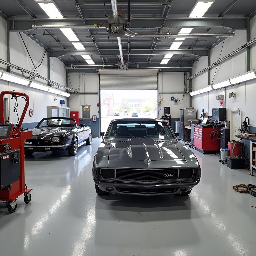 Modern Car Body Repair Shop in Stokes Croft with Advanced Equipment