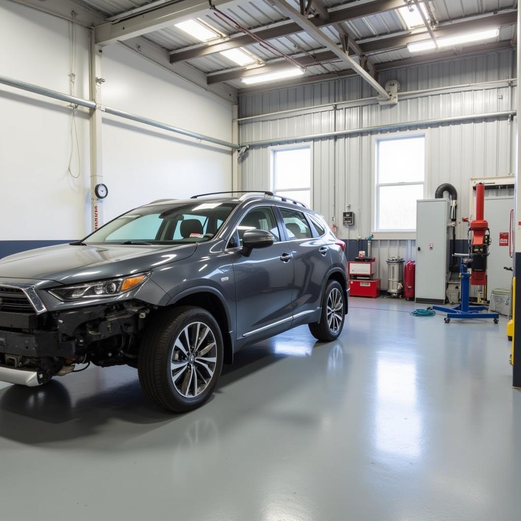 Modern Car Body Repair Shop in Stroud