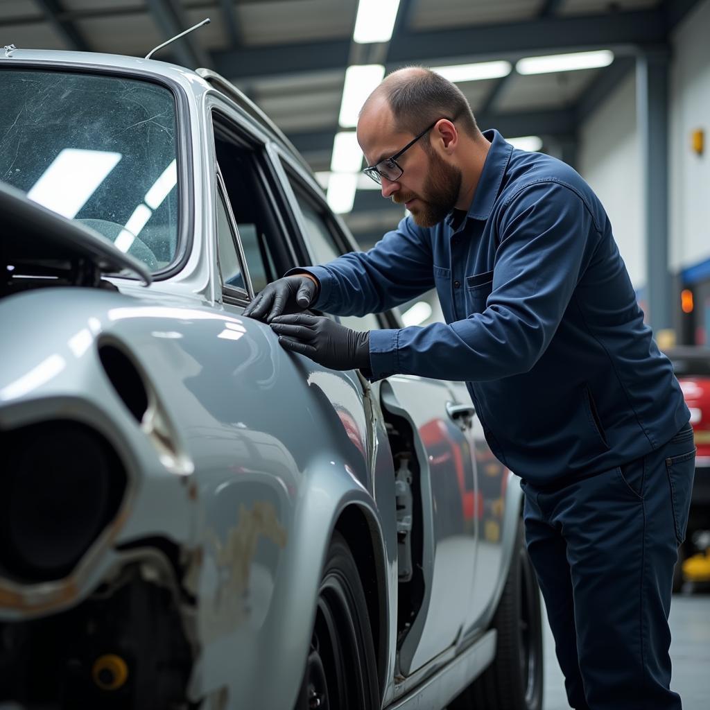 Car Body Repair Shop in Thornton Heath - Inspection Process