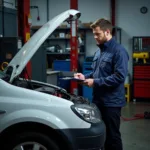 Car Body Repair Shop in Usk Conducting a Thorough Vehicle Inspection