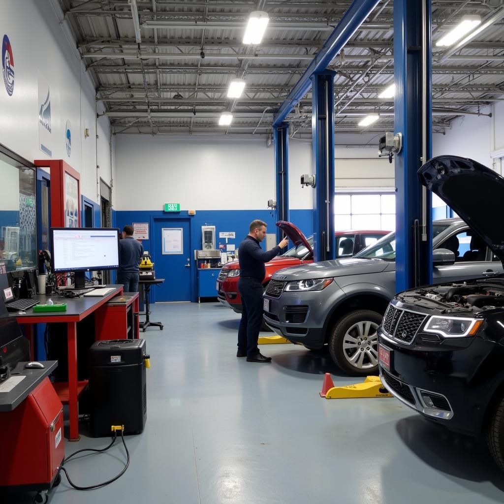 Modern Car Body Repair Shop in Wallasey with Advanced Equipment