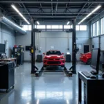 Modern Car Body Repair Shop Equipment in Widnes