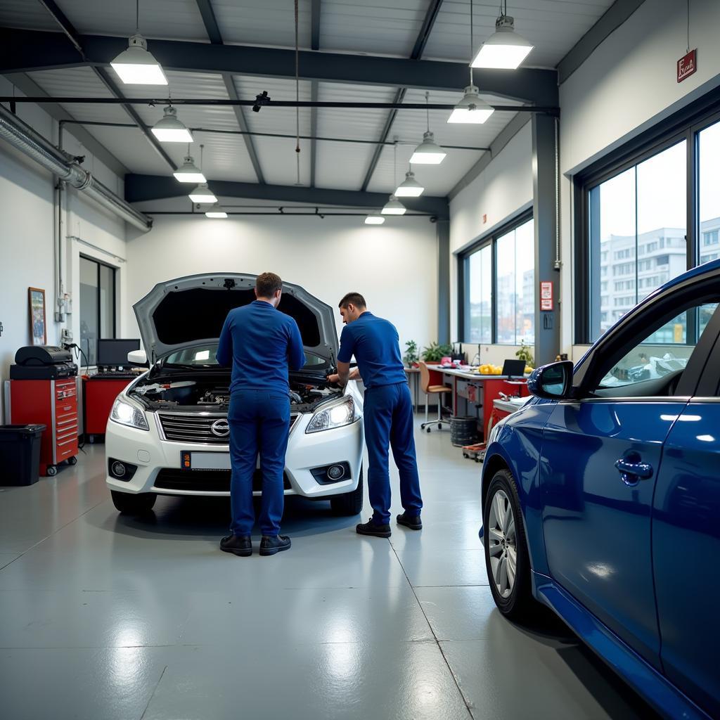 Car Body Repair Shop in Yeovil