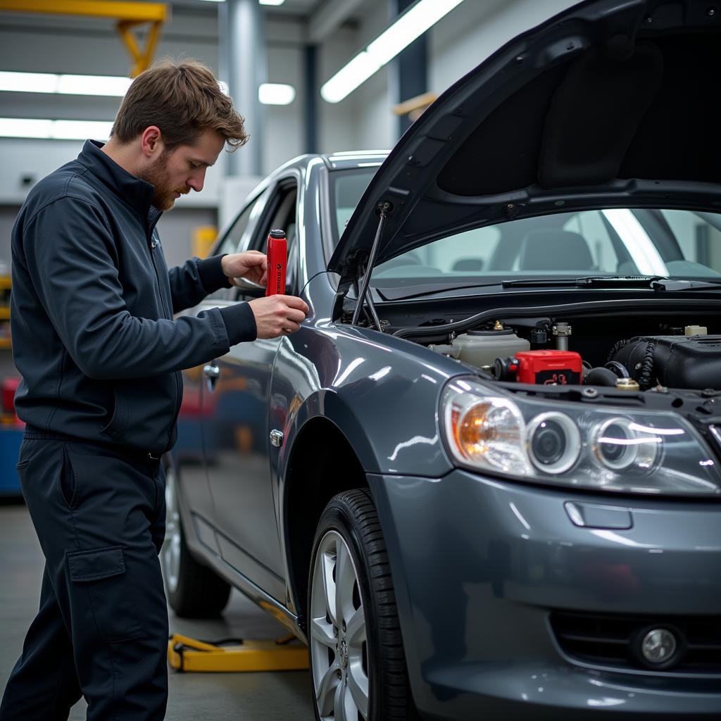 Car Body Repair Specialist Working in Leyland