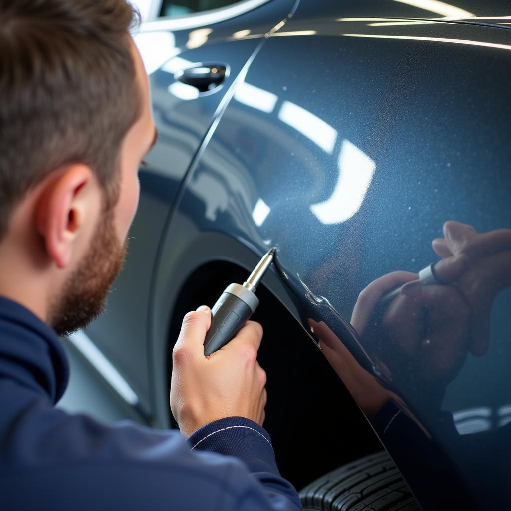 Car Body Repair in Stewarton: Dent Removal Process