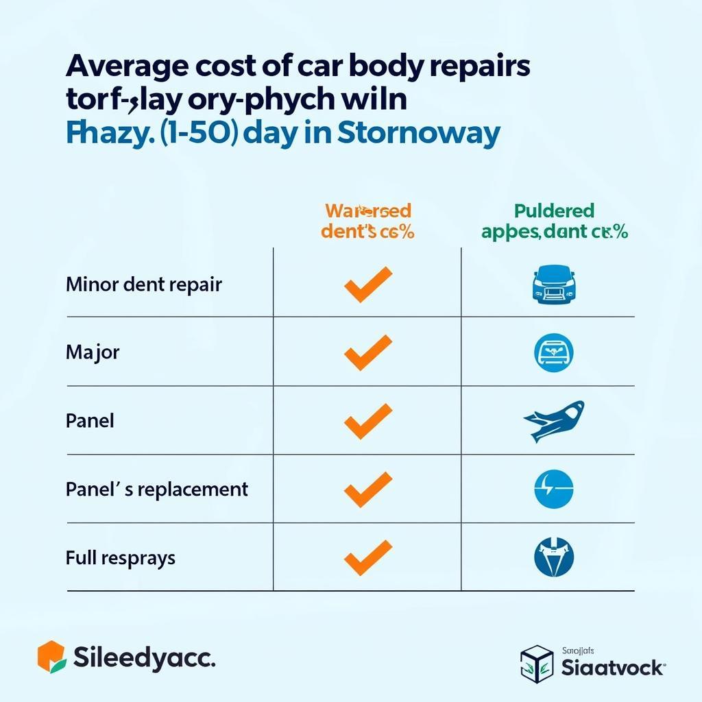 Car Body Repair Stornoway: Comparing Repair Costs