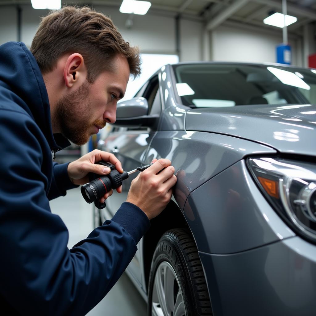 Damage Assessment before Car Body Repairs in Swindon