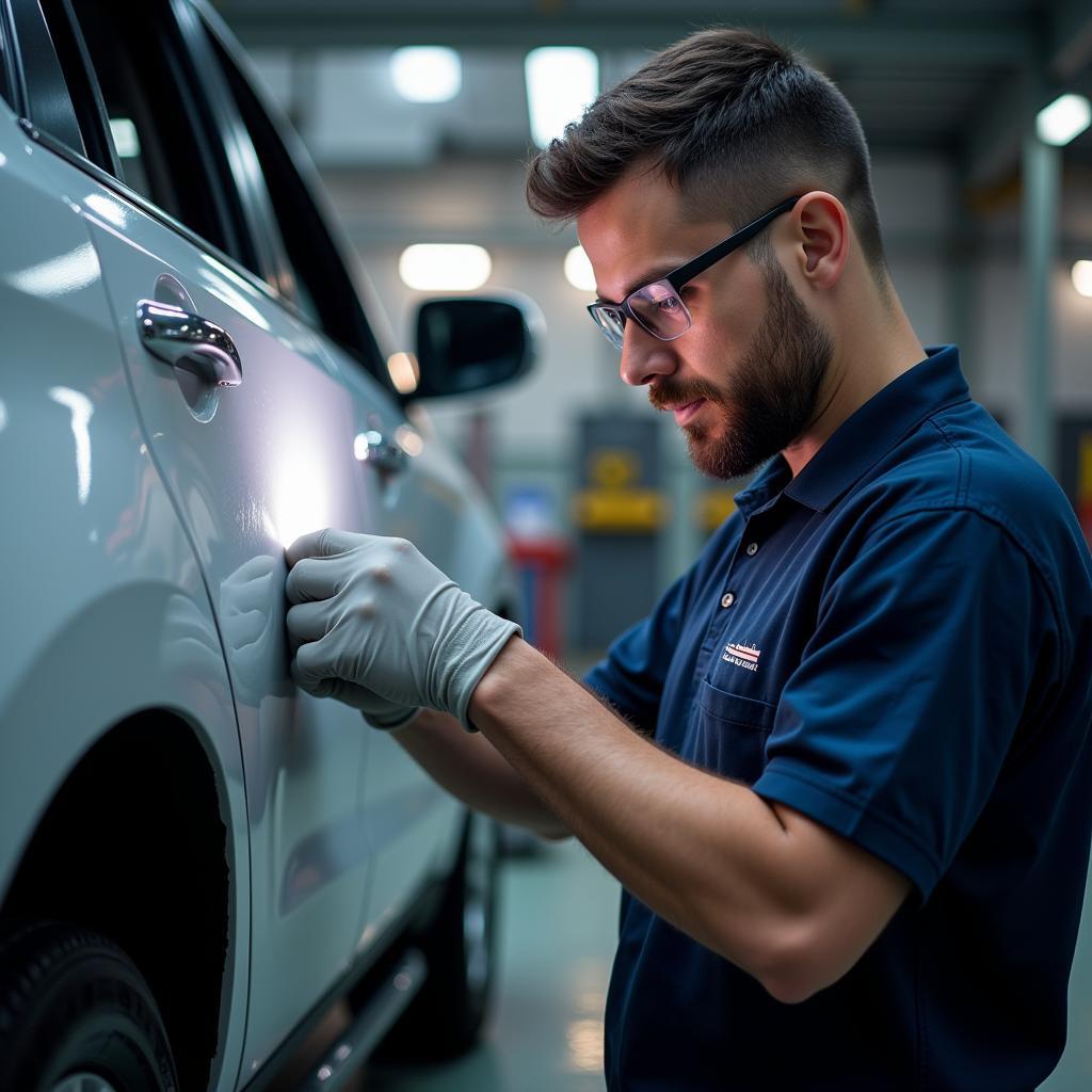 Quality Control in Swindon Car Body Repair